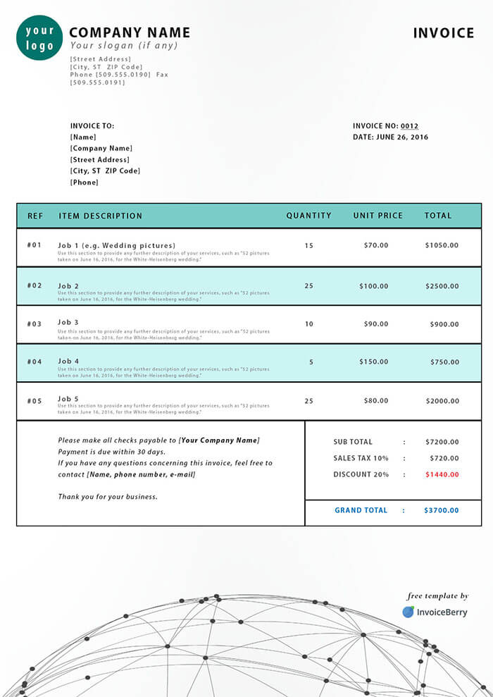 Consulting Invoice Template (4)